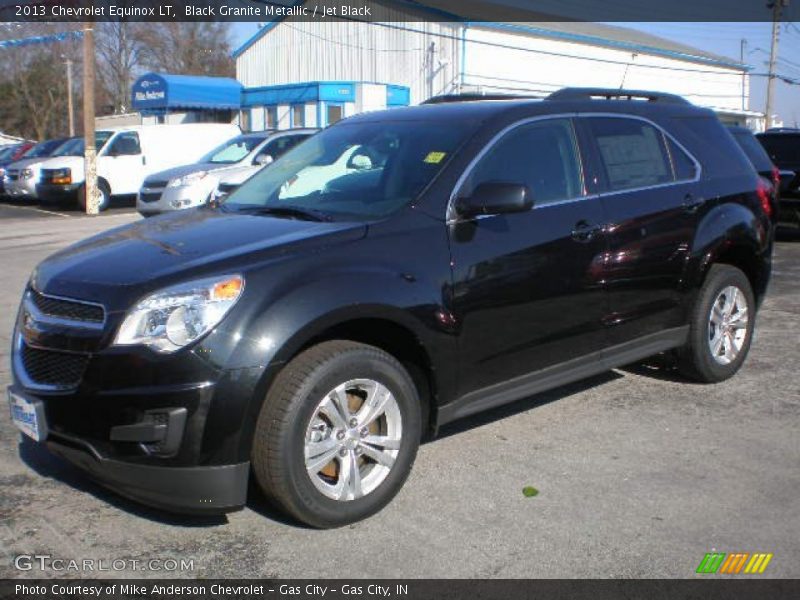 Black Granite Metallic / Jet Black 2013 Chevrolet Equinox LT