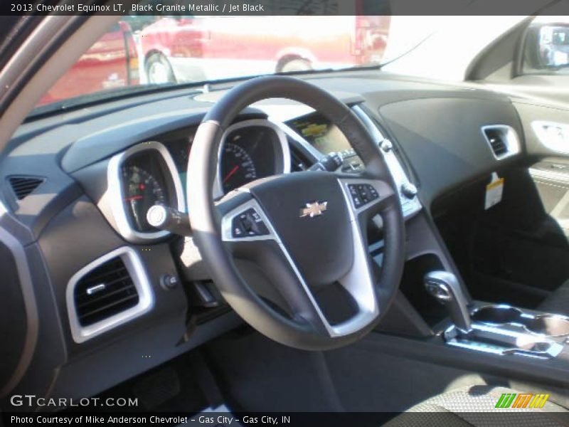 Black Granite Metallic / Jet Black 2013 Chevrolet Equinox LT