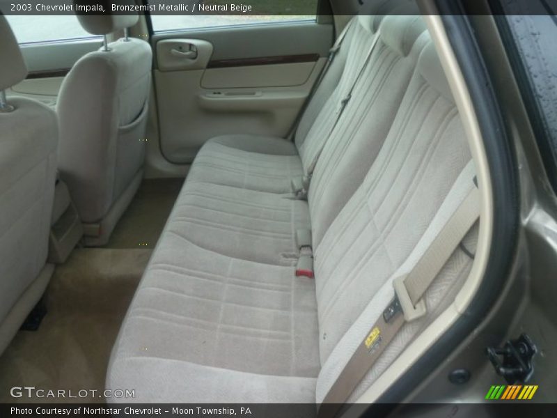 Bronzemist Metallic / Neutral Beige 2003 Chevrolet Impala