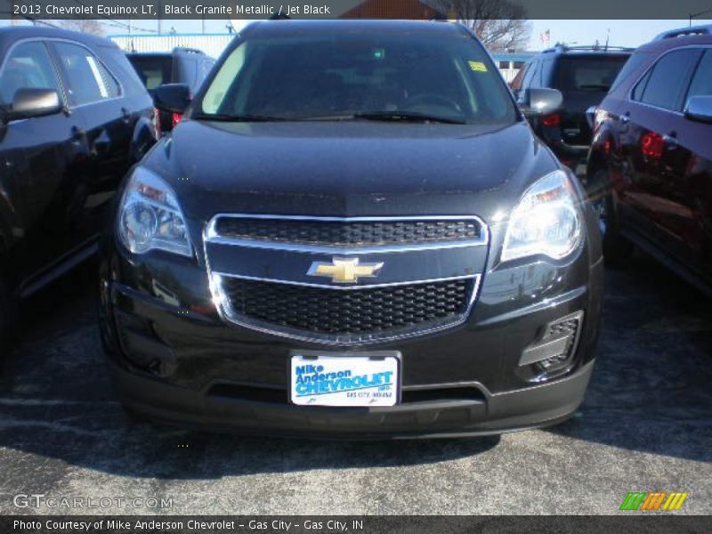 Black Granite Metallic / Jet Black 2013 Chevrolet Equinox LT
