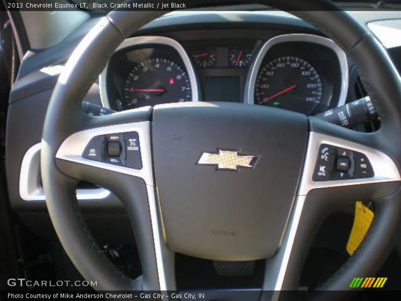 Black Granite Metallic / Jet Black 2013 Chevrolet Equinox LT