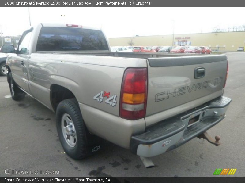 Light Pewter Metallic / Graphite 2000 Chevrolet Silverado 1500 Regular Cab 4x4