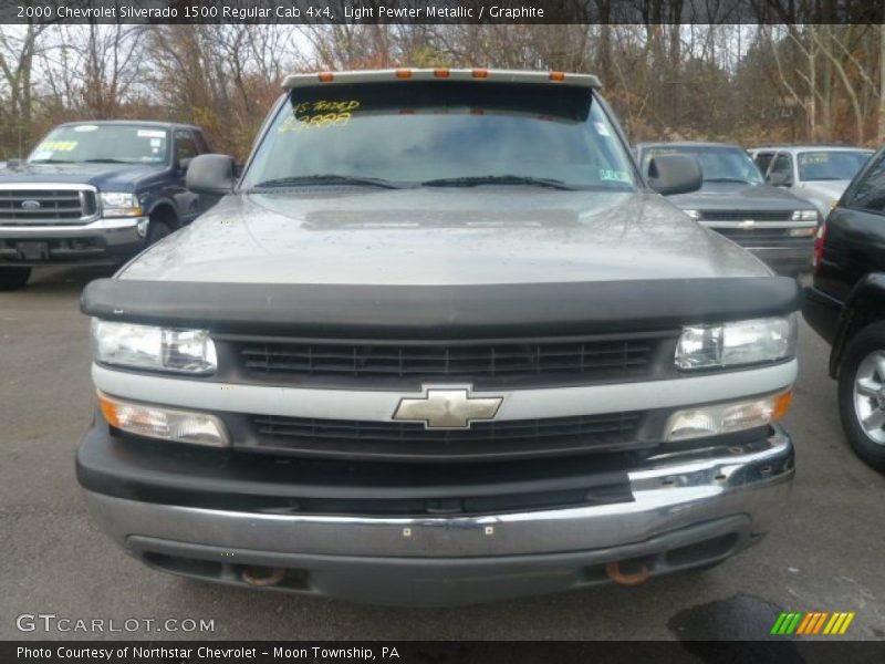 Light Pewter Metallic / Graphite 2000 Chevrolet Silverado 1500 Regular Cab 4x4