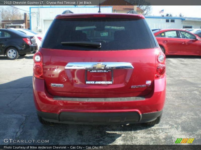 Crystal Red Tintcoat / Jet Black 2013 Chevrolet Equinox LT