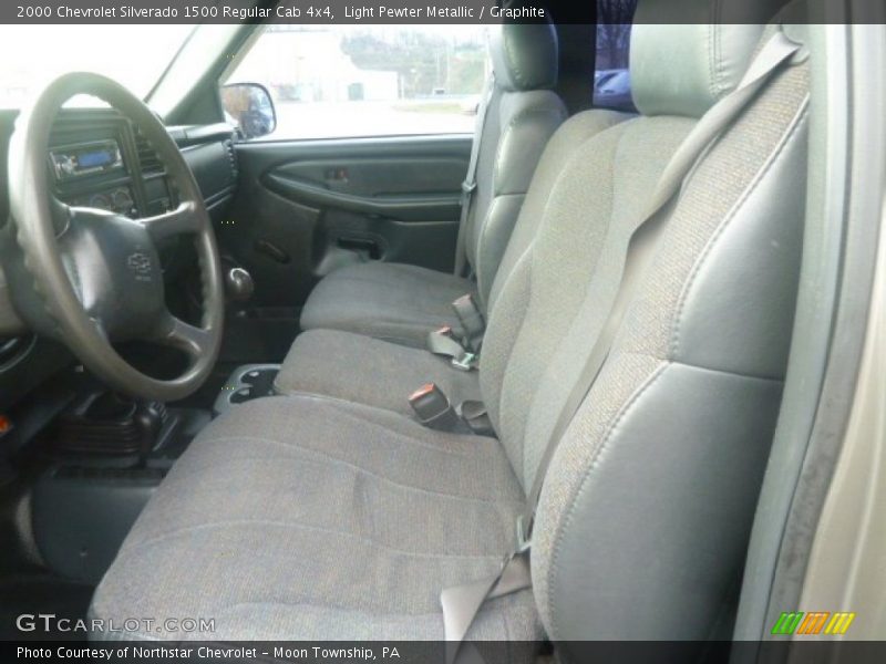 Light Pewter Metallic / Graphite 2000 Chevrolet Silverado 1500 Regular Cab 4x4