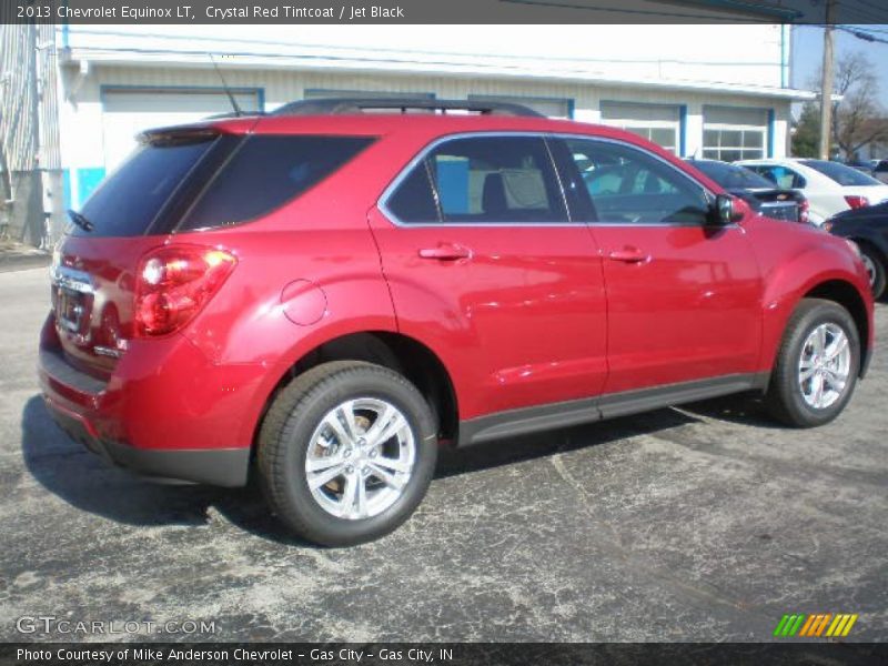Crystal Red Tintcoat / Jet Black 2013 Chevrolet Equinox LT
