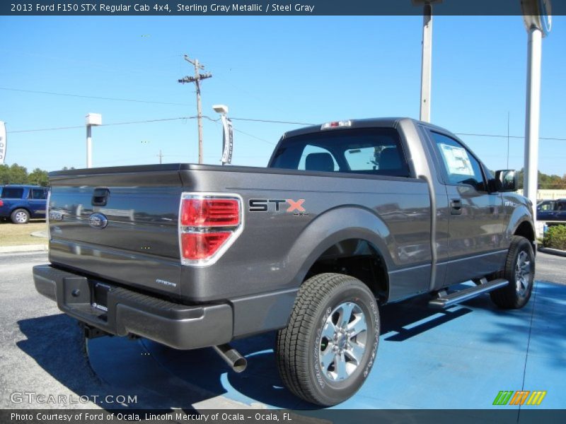  2013 F150 STX Regular Cab 4x4 Sterling Gray Metallic