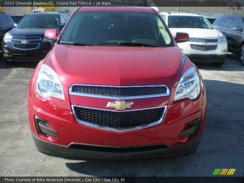 Crystal Red Tintcoat / Jet Black 2013 Chevrolet Equinox LT