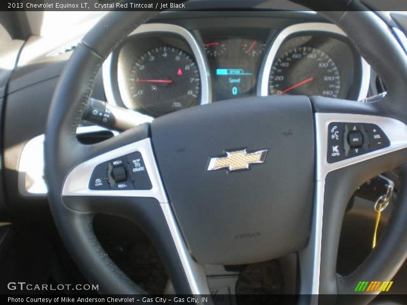 Crystal Red Tintcoat / Jet Black 2013 Chevrolet Equinox LT