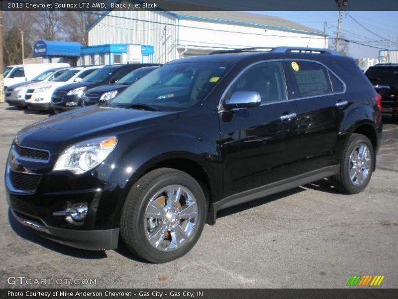 Black / Jet Black 2013 Chevrolet Equinox LTZ AWD