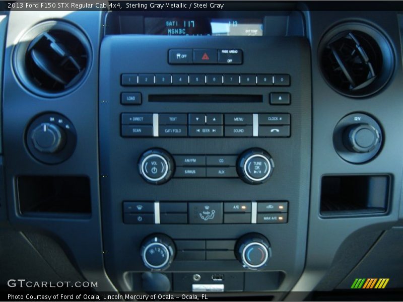 Controls of 2013 F150 STX Regular Cab 4x4