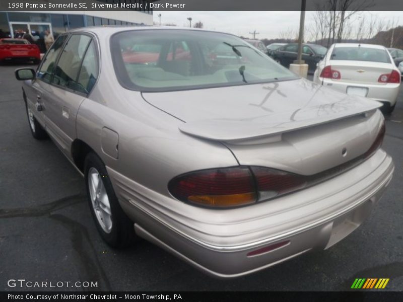 Silvermist Metallic / Dark Pewter 1998 Pontiac Bonneville SE