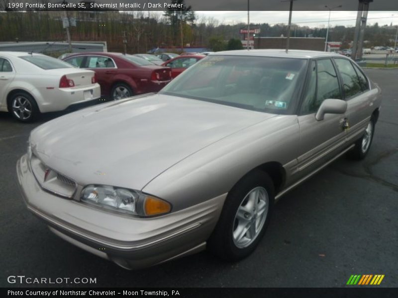 Silvermist Metallic / Dark Pewter 1998 Pontiac Bonneville SE