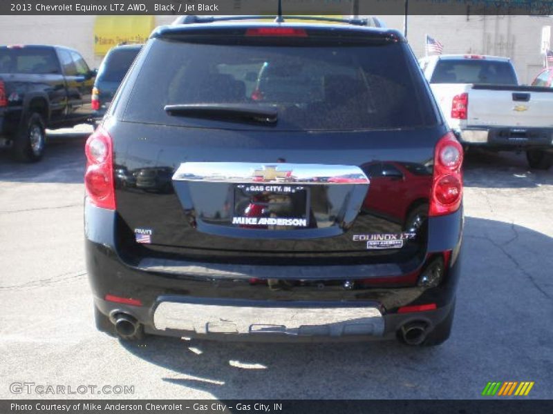 Black / Jet Black 2013 Chevrolet Equinox LTZ AWD