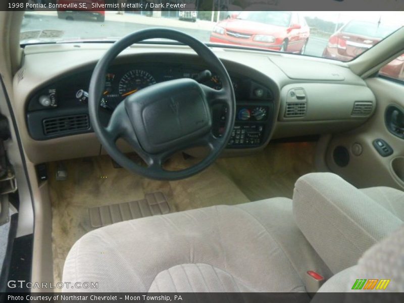 Silvermist Metallic / Dark Pewter 1998 Pontiac Bonneville SE
