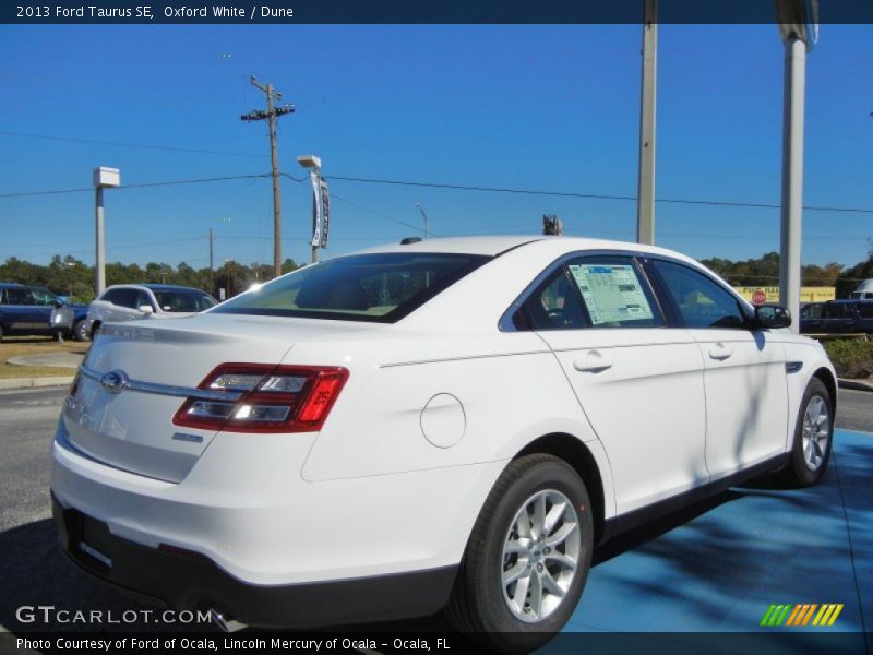  2013 Taurus SE Oxford White