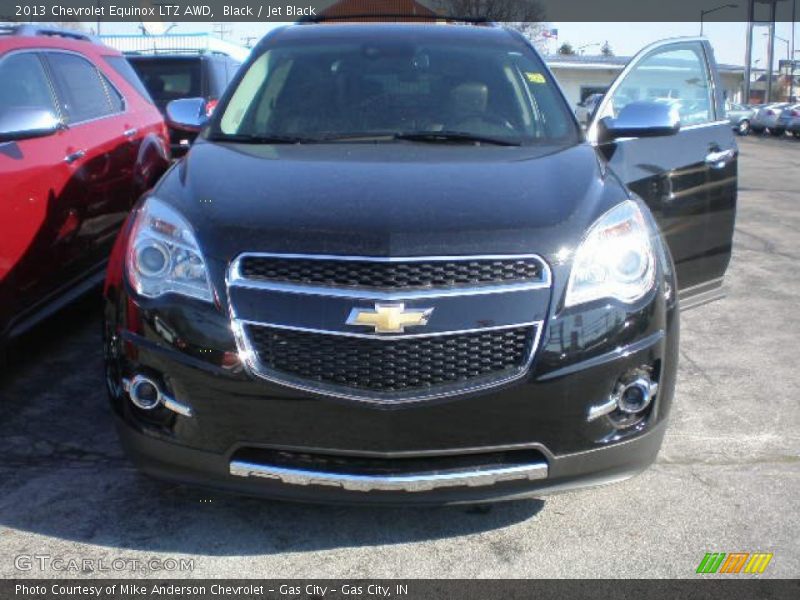 Black / Jet Black 2013 Chevrolet Equinox LTZ AWD