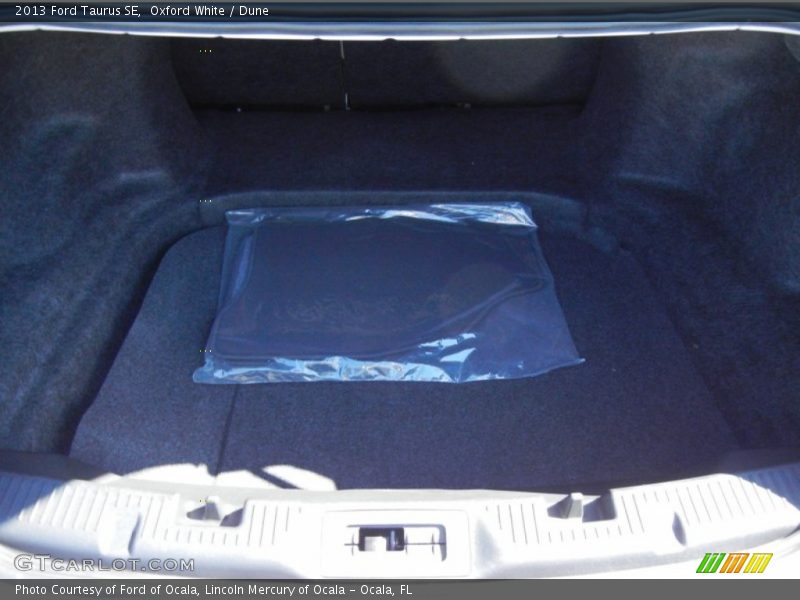  2013 Taurus SE Trunk