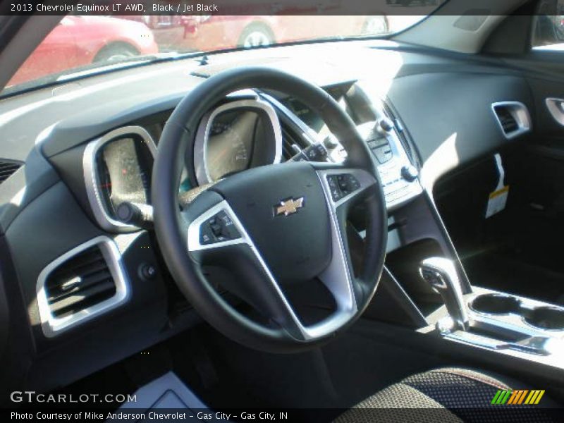 Black / Jet Black 2013 Chevrolet Equinox LT AWD