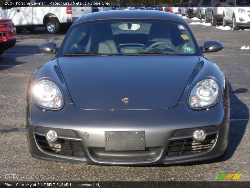 Meteor Grey Metallic / Stone Grey 2007 Porsche Cayman