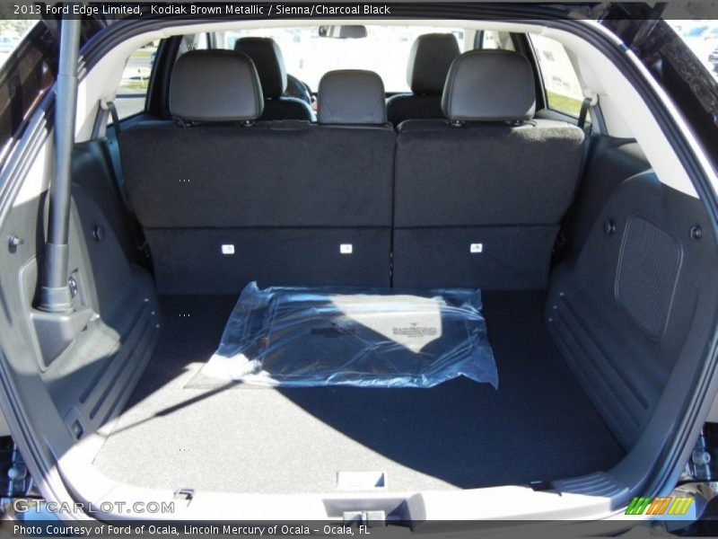 Kodiak Brown Metallic / Sienna/Charcoal Black 2013 Ford Edge Limited