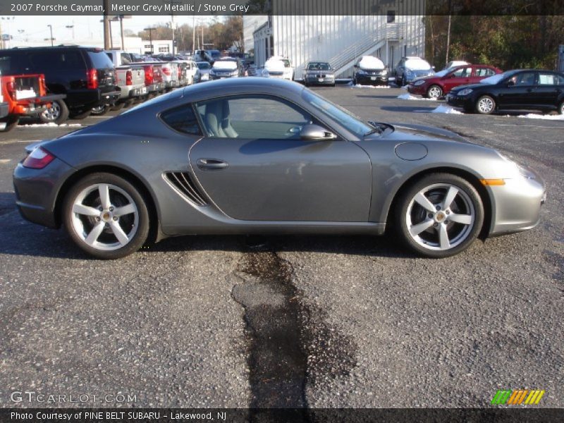 Meteor Grey Metallic / Stone Grey 2007 Porsche Cayman