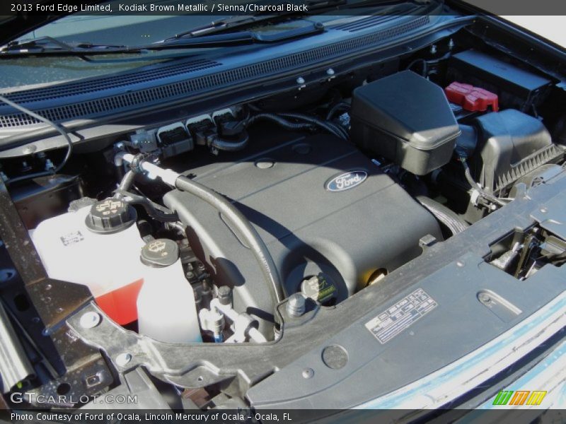 Kodiak Brown Metallic / Sienna/Charcoal Black 2013 Ford Edge Limited