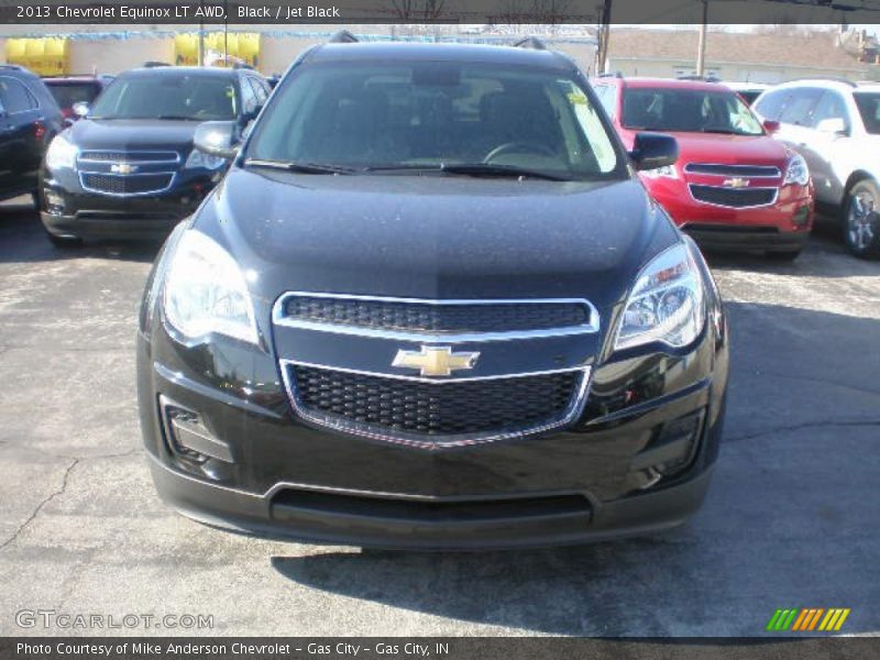 Black / Jet Black 2013 Chevrolet Equinox LT AWD
