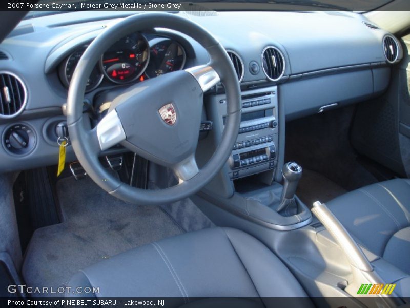 Stone Grey Interior - 2007 Cayman  