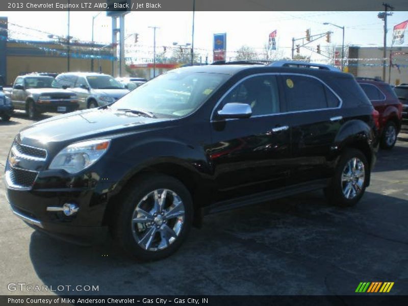 Black / Jet Black 2013 Chevrolet Equinox LTZ AWD