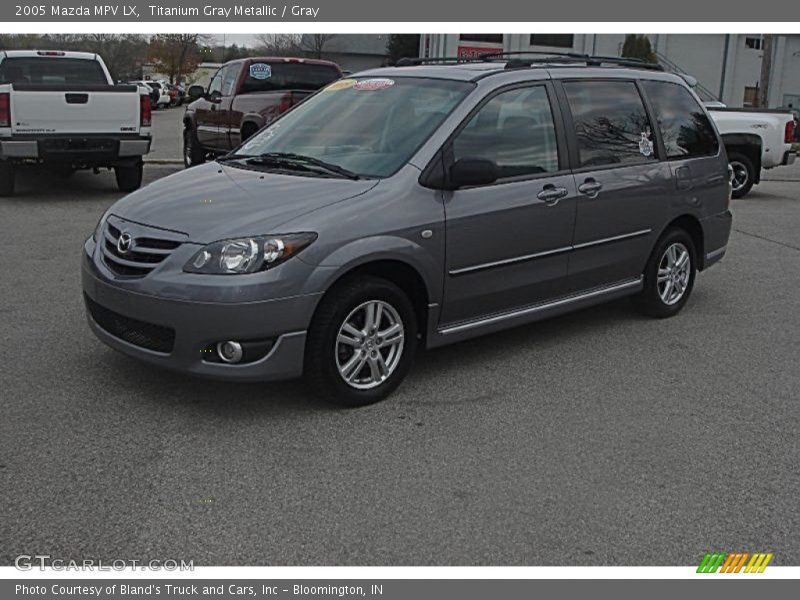 Titanium Gray Metallic / Gray 2005 Mazda MPV LX