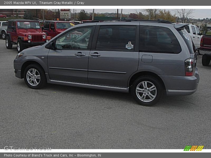 Titanium Gray Metallic / Gray 2005 Mazda MPV LX