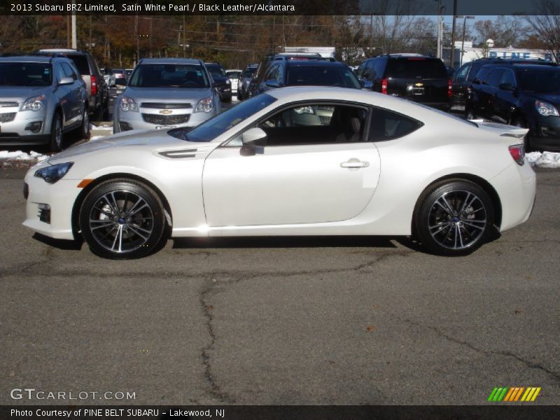  2013 BRZ Limited Satin White Pearl