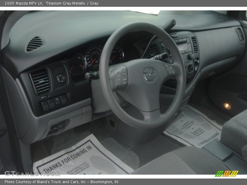 Titanium Gray Metallic / Gray 2005 Mazda MPV LX