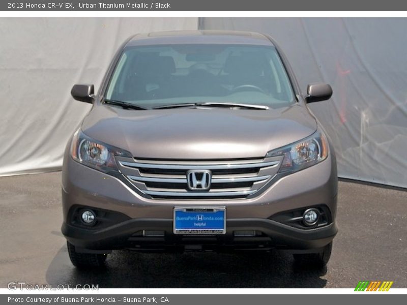 Urban Titanium Metallic / Black 2013 Honda CR-V EX