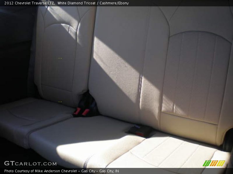 White Diamond Tricoat / Cashmere/Ebony 2012 Chevrolet Traverse LTZ