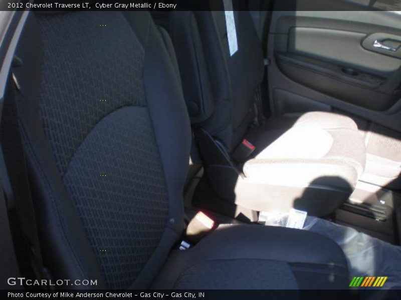 Cyber Gray Metallic / Ebony 2012 Chevrolet Traverse LT