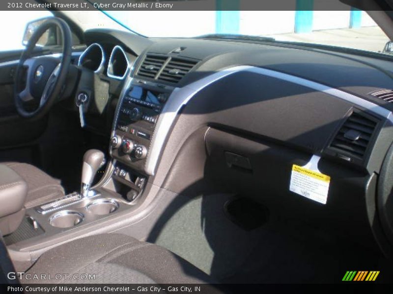 Cyber Gray Metallic / Ebony 2012 Chevrolet Traverse LT