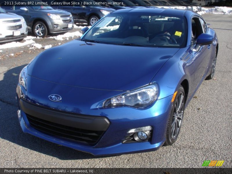 Galaxy Blue Silica / Black Leather/Alcantara 2013 Subaru BRZ Limited
