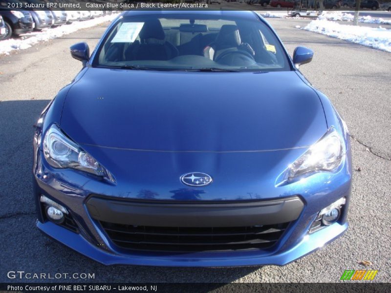 Galaxy Blue Silica / Black Leather/Alcantara 2013 Subaru BRZ Limited