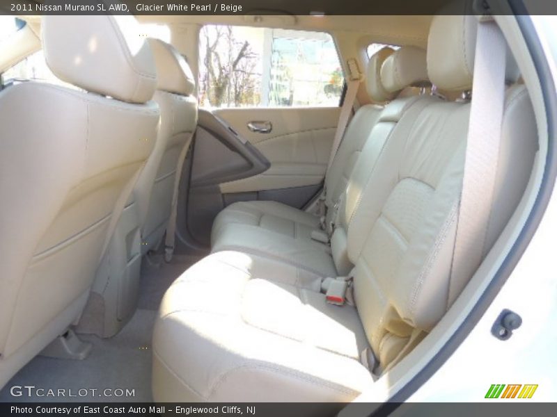 Glacier White Pearl / Beige 2011 Nissan Murano SL AWD