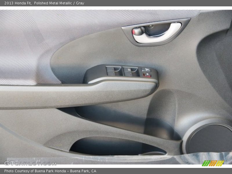 Polished Metal Metallic / Gray 2013 Honda Fit