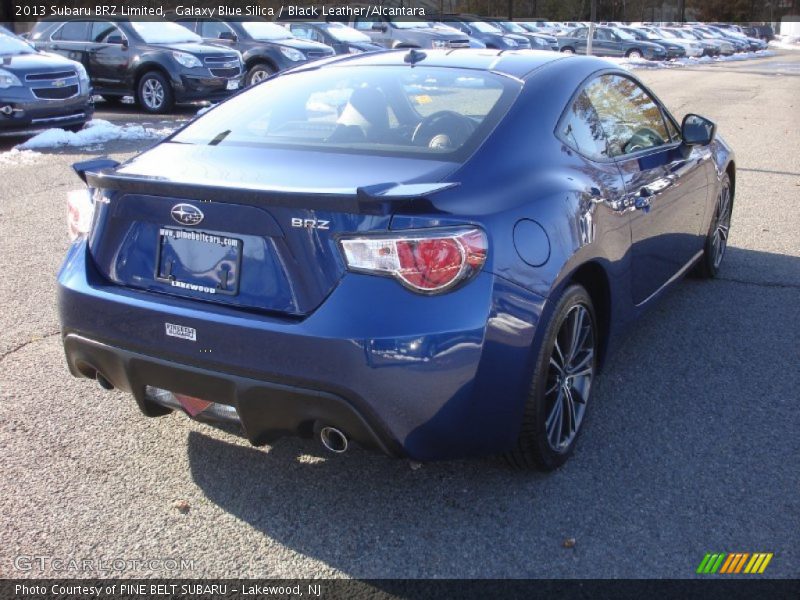 Galaxy Blue Silica / Black Leather/Alcantara 2013 Subaru BRZ Limited