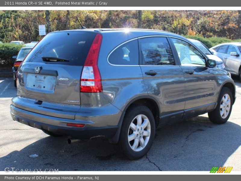 Polished Metal Metallic / Gray 2011 Honda CR-V SE 4WD