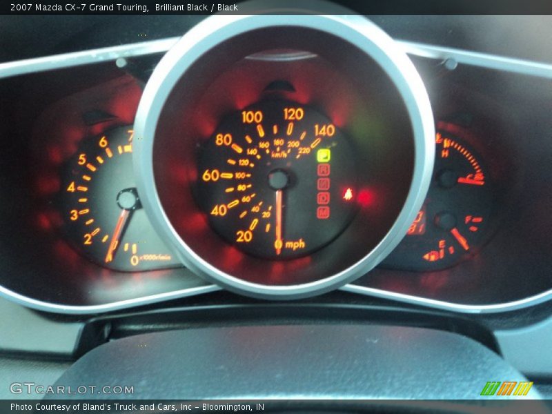 Brilliant Black / Black 2007 Mazda CX-7 Grand Touring