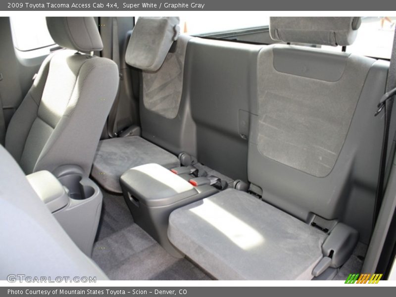 Super White / Graphite Gray 2009 Toyota Tacoma Access Cab 4x4