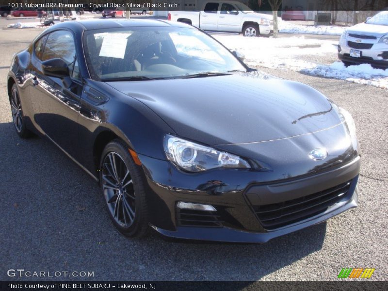 Crystal Black Silica / Black Cloth 2013 Subaru BRZ Premium