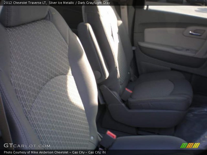 Silver Ice Metallic / Dark Gray/Light Gray 2012 Chevrolet Traverse LT