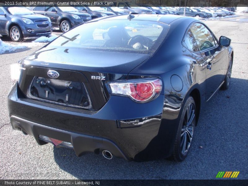 Crystal Black Silica / Black Cloth 2013 Subaru BRZ Premium