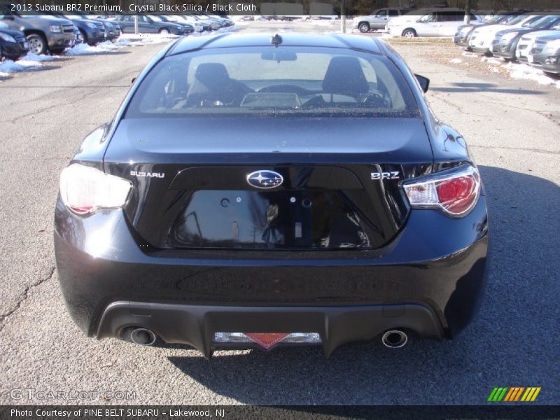 Crystal Black Silica / Black Cloth 2013 Subaru BRZ Premium